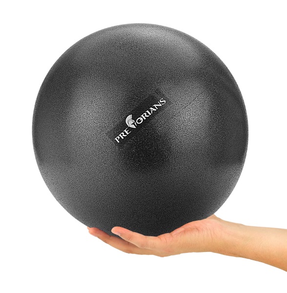 Piłka do pilatesu 25cm czarna Pretorians